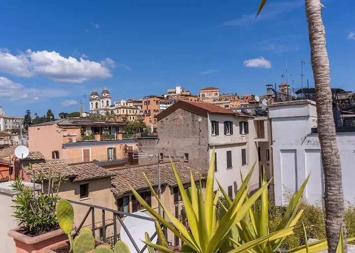 Apartment Attic With Terrace Spanish Steps Exclusive Rom
