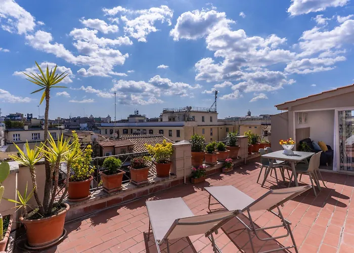 Apartment Attic With Terrace Spanish Steps Exclusive